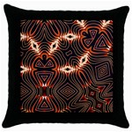 fun in the sun Throw Pillow Case (Black) Front