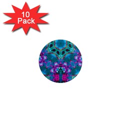 Peacock2 1  Mini Magnet (10 Pack)  by LW323