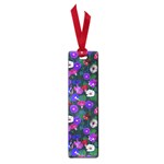 Watercolor Flowers  Bindweed  Liana Small Book Marks Front