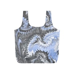 Celeste Grey Module Full Print Recycle Bag (s) by kaleidomarblingart