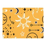 Pattern Mystic Color2 Double Sided Flano Blanket (Mini)  35 x27  Blanket Back