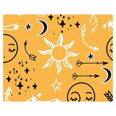 Pattern Mystic Color2 Double Sided Flano Blanket (medium)  by alllovelyideas