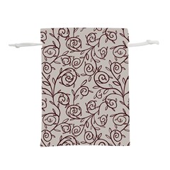 Curly Lines Lightweight Drawstring Pouch (s) by SychEva