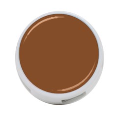 Caramel Cafe Brown 4-port Usb Hub (two Sides) by FabChoice