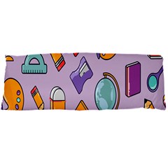 Back To School And Schools Out Kids Pattern Body Pillow Case Dakimakura (two Sides) by DinzDas