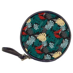 Tropical Autumn Leaves Classic 20-cd Wallets by tmsartbazaar