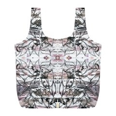 Artwork Repeats I Full Print Recycle Bag (l) by kaleidomarblingart