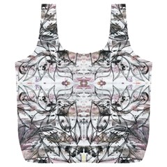 Artwork Repeats I Full Print Recycle Bag (xxl) by kaleidomarblingart
