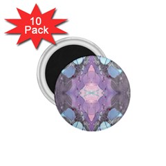 Marbled Patterns 1 75  Magnets (10 Pack)  by kaleidomarblingart