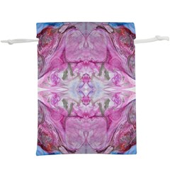 Painted Gem  Lightweight Drawstring Pouch (xl) by kaleidomarblingart