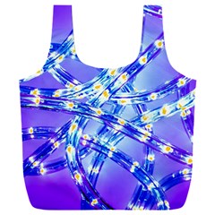 Pop Art Neuro Light Full Print Recycle Bag (xxl) by essentialimage365