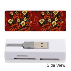 Folk Flowers Pattern Memory Card Reader (stick) by Eskimos