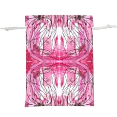 Magenta Symmetry Iv  Lightweight Drawstring Pouch (xl) by kaleidomarblingart