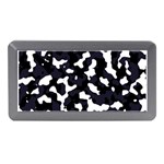 Camouflage bleu Memory Card Reader (Mini) Front