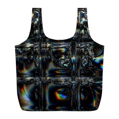 Power Up Full Print Recycle Bag (l) by MRNStudios