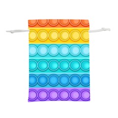 Pop It Pattern Lightweight Drawstring Pouch (l) by Daria3107