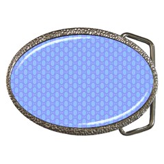 Soft Pattern Blue Belt Buckles by PatternFactory