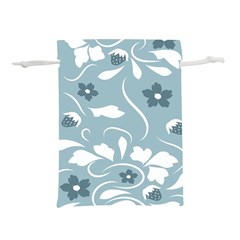 Folk Flowers Pattern Floral Surface Design Seamless Pattern Lightweight Drawstring Pouch (m) by Eskimos
