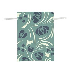 Folk Flowers Pattern Floral Surface Design Seamless Pattern Lightweight Drawstring Pouch (m) by Eskimos