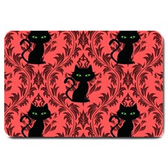 Cat Pattern Large Doormat  by NerdySparkleGoth