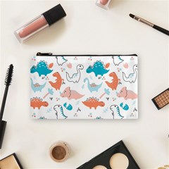 Funny Dinosaurs Kids Cosmetic Bag (small) by SychEva