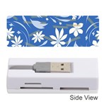 Folk flowers pattern Memory Card Reader (Stick) Front
