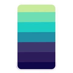 Blue Gradient Stripes  Memory Card Reader (rectangular) by Dazzleway