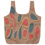 Background-abstract-non-seamless Full Print Recycle Bag (XL) Front