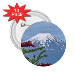 Mountain-mount-landscape-japanese 2 25  Buttons (10 Pack)  by Sudhe