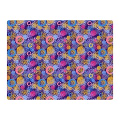 Multicolored Circles And Spots Double Sided Flano Blanket (mini)  by SychEva