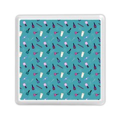 Manicure Supplies  Nail Polish Memory Card Reader (square) by SychEva