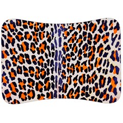 Fur-leopard 5 Velour Seat Head Rest Cushion by skindeep