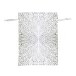Mono Repeats Iii Lightweight Drawstring Pouch (L) Back