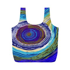 Swirls Full Print Recycle Bag (m) by kiernankallan