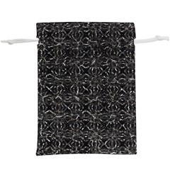 Dark Grunge Geometric Print Pattern  Lightweight Drawstring Pouch (xl) by dflcprintsclothing