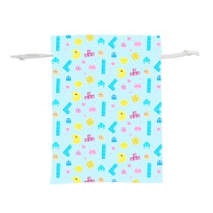 Arcade Dreams Blue  Lightweight Drawstring Pouch (m) by thePastelAbomination
