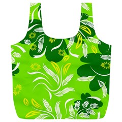 Folk Flowers Pattern Floral Surface Design Seamless Pattern Full Print Recycle Bag (xl) by Eskimos