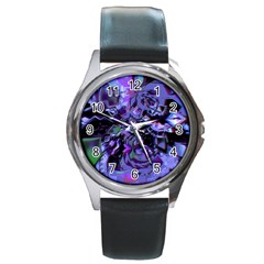 Uncanny Round Metal Watch by MRNStudios