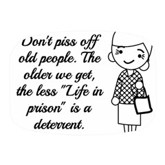 Don t Pi$$ Off Old People Mini Square Pill Box by QuirkyRebelMemphis