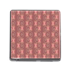 Flowers Pattern Memory Card Reader (square 5 Slot) by Sparkle