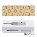Flowers Pattern Memory Card Reader (Stick) Front
