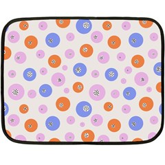 Colorful Balls Double Sided Fleece Blanket (mini)  by SychEva