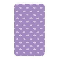 Pink Clouds On Purple Background Memory Card Reader (rectangular) by SychEva