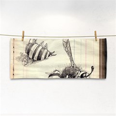 Bees Hand Towel by Limerence