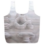 Illusion Waves Full Print Recycle Bag (XXXL) Back