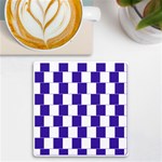 Illusion Blocks UV Print Square Tile Coaster  Front