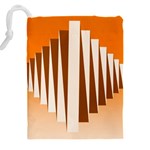 Lines Drawstring Pouch (4XL) Back