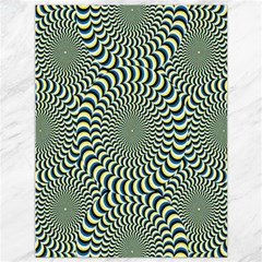 Illusion Waves Pattern Canvas 36  X 48  by Sparkle