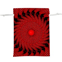 Illusion Waves Pattern  Lightweight Drawstring Pouch (xl) by Sparkle