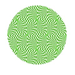 Illusion Waves Pattern Mini Round Pill Box (pack Of 5) by Sparkle